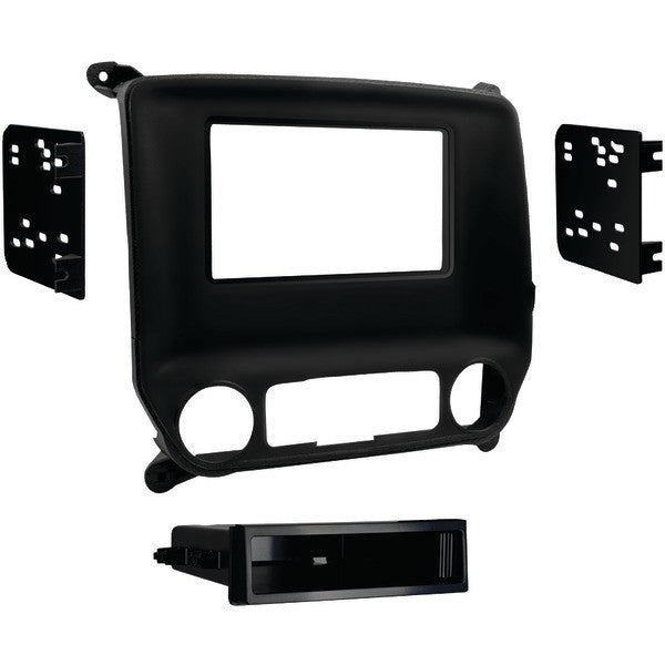 Metra 99-3014g 2014 & Up Chevrolet Silverado 1500/gmc Sierra 1500 Iso-/double-din Installation Kit