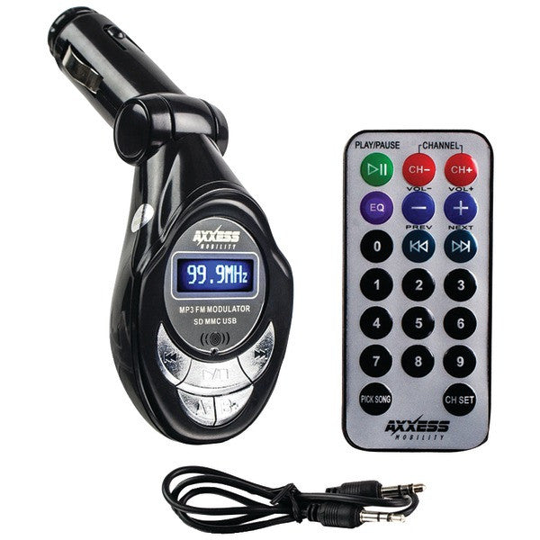 Axxess Mobility Axm-dc06 Wireless Fm Modulator With Sd Card Slot