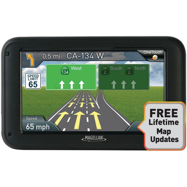 Magellan Rm5322sgluc Roadmate 5322-lm 5" Gps Device With Free Lifetime Map Updates