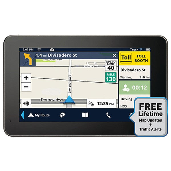 Magellan Rc9485sgluc Roadmate Commercial Truck Rc9485t-lmb 7" Gps Device With Bluetooth & Free Lifetime Maps & Traffic Updates