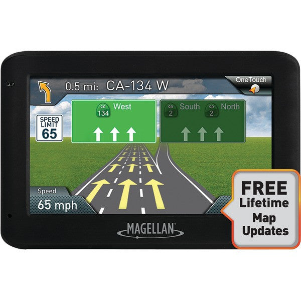 Magellan Rm2525sgluc Roadmate 2525-lm 4.3" Gps Device With Free Lifetime Maps