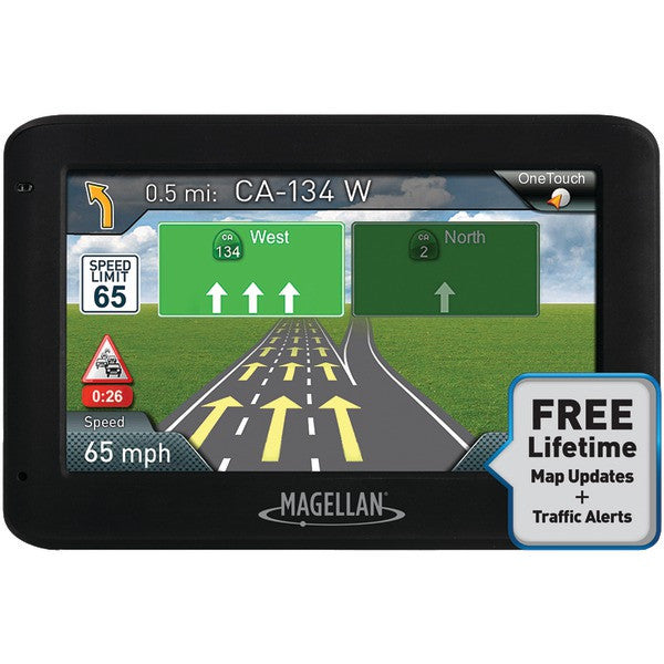 Magellan Rm2535sgluc Roadmate 2535t-lm 4.3" Gps Device With Free Lifetime Maps & Traffic Updates