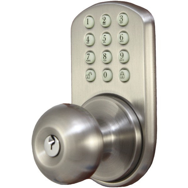 Morning Industry Inc. Hkk-01sn Touchpad Electronic Doorknob (satin Nickel)