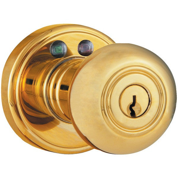 Morning Industry Inc. Rkk-01p Remote Control Electronic Entry Knob (polished Brass Finish)