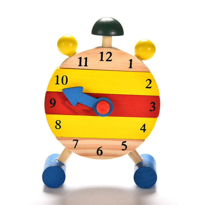 Merske Mk10089 Educational Wooden Clock Toy