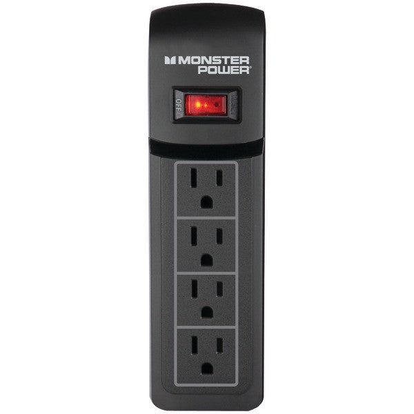 Monster Power 121819 4-outlet Essentials 410 Surge Protector