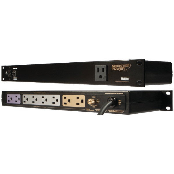 Monster Power Mp Pro 600 9-outlet Pro 600 Rack-mountable Powercenter