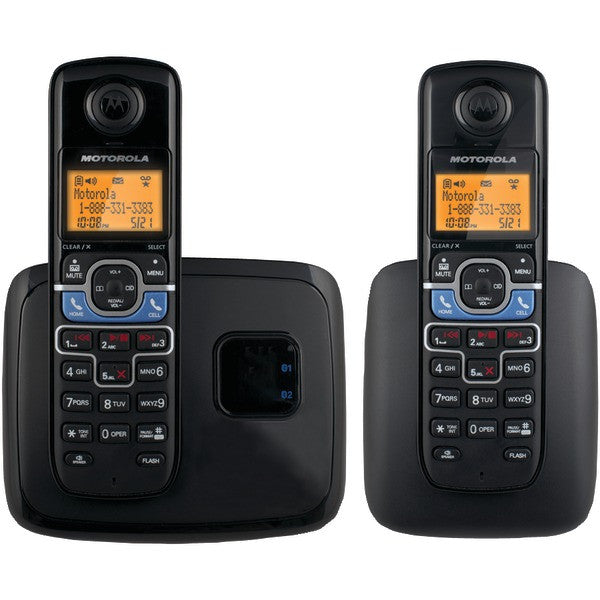 Motorola L702bt Dect 6.0 Cordless Phone System With Bluetooth Link (2-handset System)