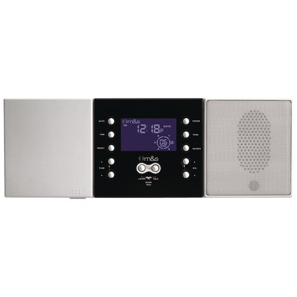 M&s Systems Dmc3-4 3- Or 4-wire Retrofit Music/communication System Master Unit (white)