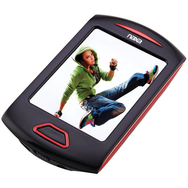 Naxa Nmv179rd 8gb 2.8" Touchscreen Portable Media Players (red)