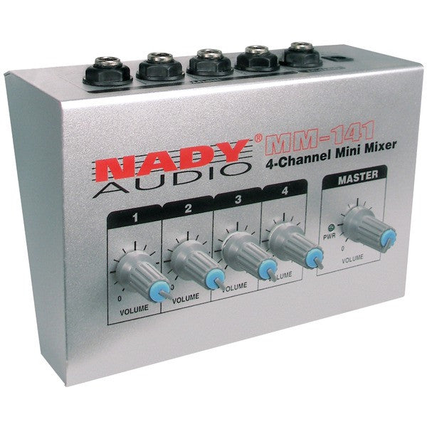 Nady Mm-141 4-channel Mini Mixer