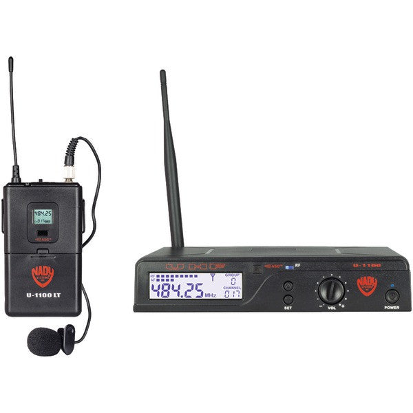 Nady U-1100 Lt/o/a Uhf 100-channel Wireless Lavalier Handheld Microphone System