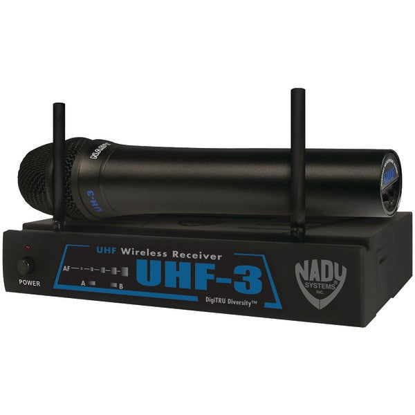 Nady Uhf-3 Ht Sys (mu2/480.55) Wireless Handheld Microphone System