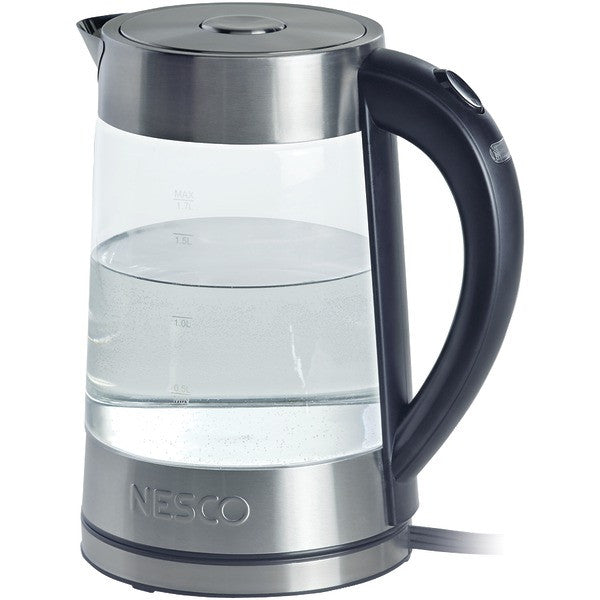 Nesco/american Harvest Gwk-02 1.8-liter Electric Glass Water Kettle