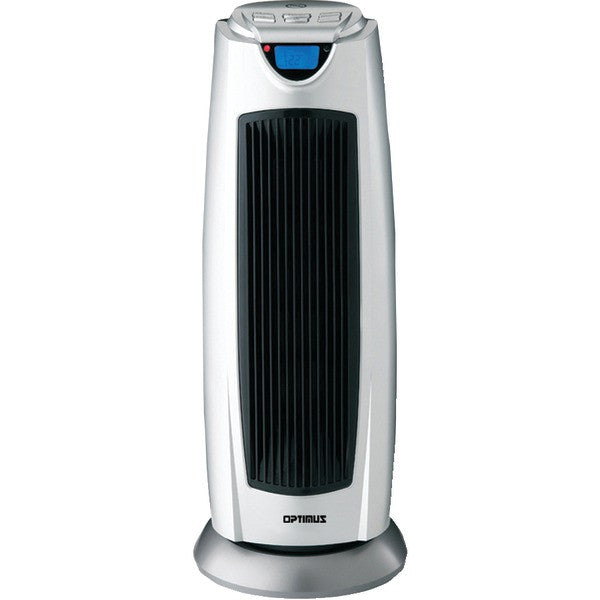 Optimus H-7315 21" Oscillating Tower Heater With Remote