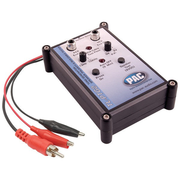 Pac Audio Tl-ptg2 Tone Generator, Speaker Polarity & Rca Cable Tester