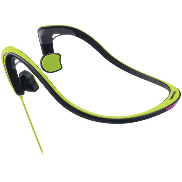 Panasonic Rp-hgs10-g Open-ear Bone Conduction Headphones With Reflective Design (green)