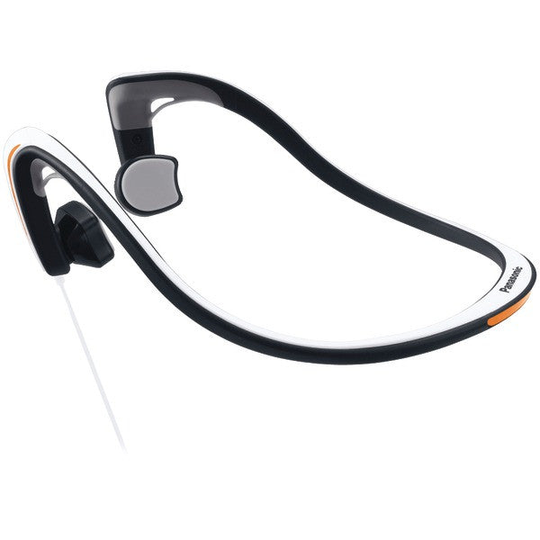 Panasonic Rp-hgs10-w Open-ear Bone Conduction Headphones With Reflective Design (white)