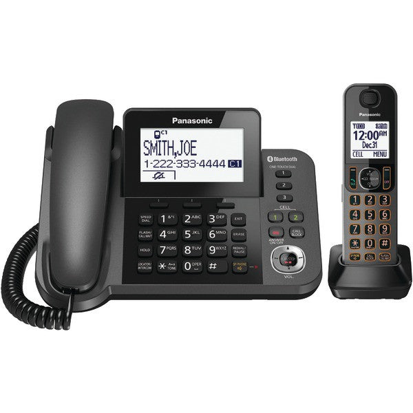 Panasonic Kx-tgf380m Dect 6.0 1.9ghz Link2cell 1-line Corded/cordless With Tad (1 Cordless Handset)