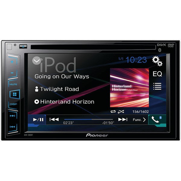 Pioneer Avh-280bt 6.2" Double-din In-dash Dvd Receiver With Bluetooth
