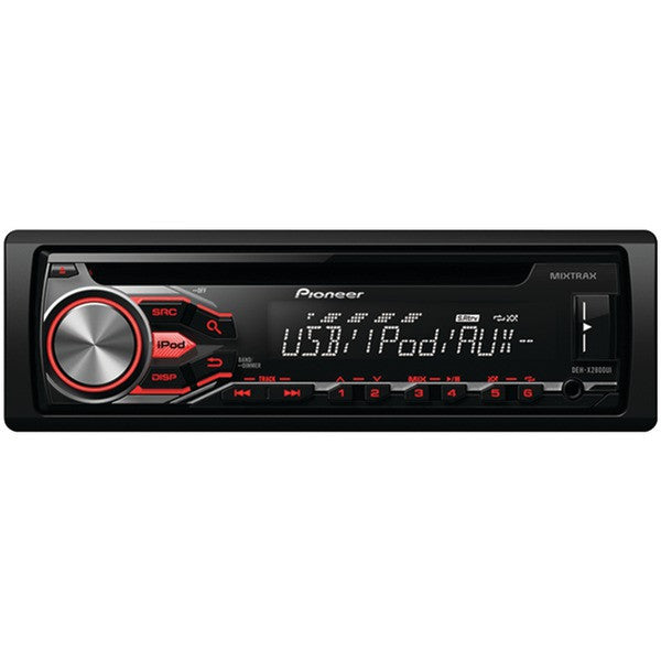 Pioneer Deh-x2800ui Single-din In-dash Cd Receiver With Mixtrax, Usb, Pandora Internet Radio Ready, Android Music Support With Aoa 2.0 & 13-character