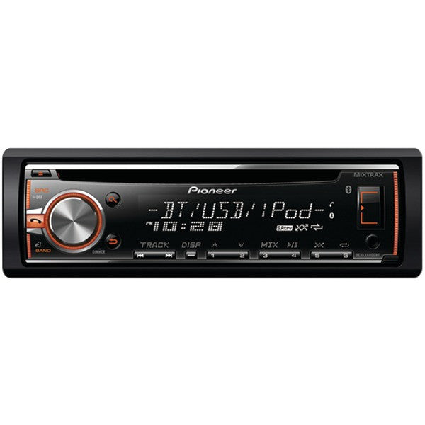 Pioneer Deh-x6800bt Single-din In-dash Cd Receiver With Mixtrax, Bluetooth, Siri Eyes Free, Usb, Pandora Internet Radio Ready, Android Music Support W