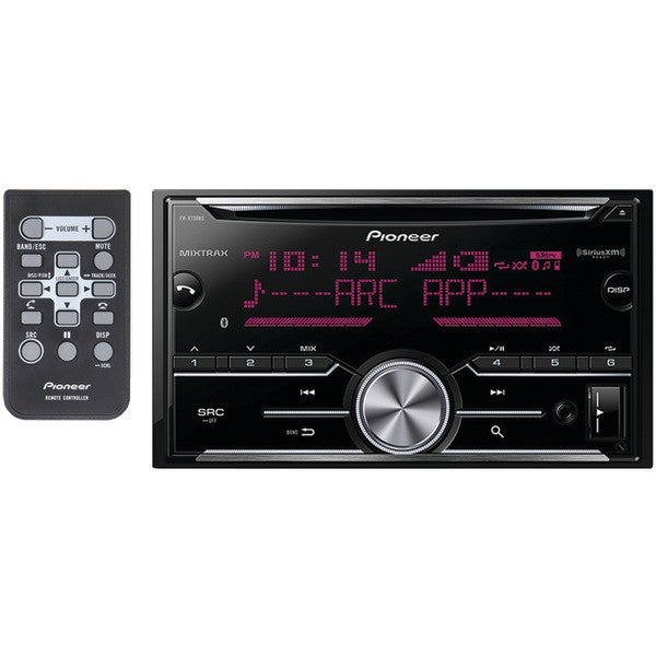 Pioneer Fh-x730bs Double-din In-dash Cd Receiver With Bluetooth & Siriusxm Ready