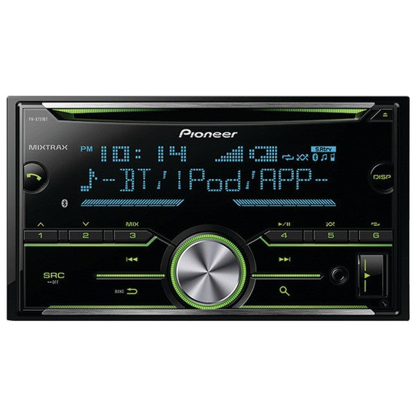 Pioneer Fh-x731bt Double-din In-dash Cd Receiver With Mixtrax & Bluetooth