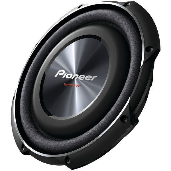 Pioneer Ts-sw2502s4 10" 1,200-watt Shallow-mount Subwoofer With Single 4? Voice Coil