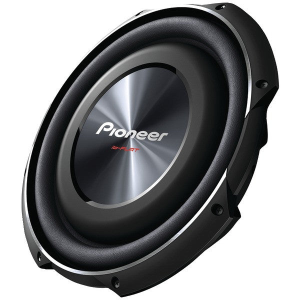 Pioneer Ts-sw3002s4 12" 1,500-watt Shallow-mount Subwoofer With Single 4? Voice Coil