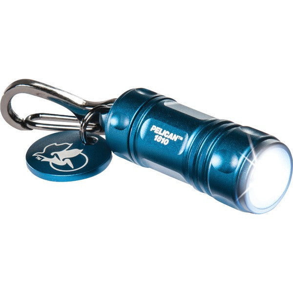 Pelican 018100-0100-120 16-lumen Progear 1810 Led Keychain Flashlight (blue)