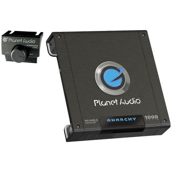 Planet Audio Ac1000.2 Anarchy Full-range Mosfet Class Ab Amp (2 Channels, 1,000 Watts Max)