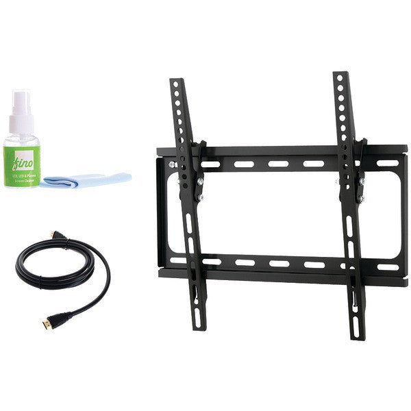 Finoav Ft44k2 24"–55" Medium Tilt Mount With Hdmi Cable & Screen Cleaner