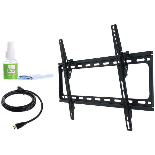 Finoav Ft64k2 30"–65" Large Tilt Mount With Hdmi Cable & Screen Cleaner