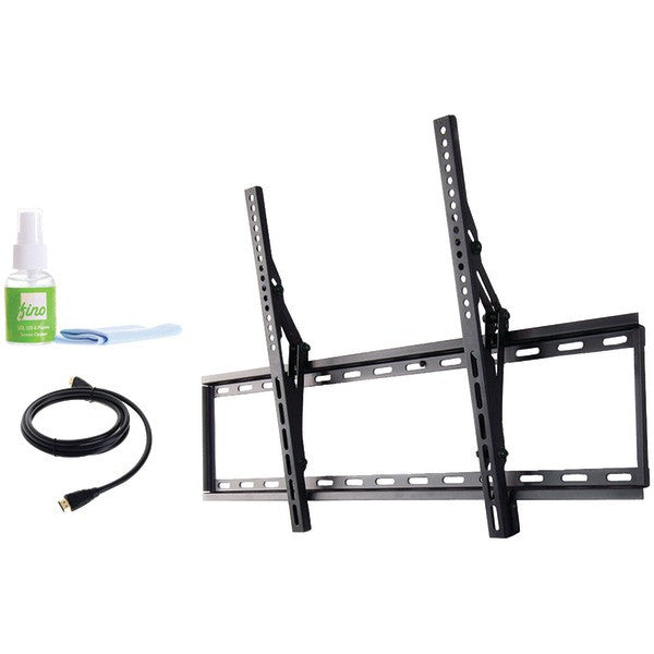 Finoav Ft84k2 42"–80" Extra Large Tilt Mount With Hdmi Cable & Screen Cleaner