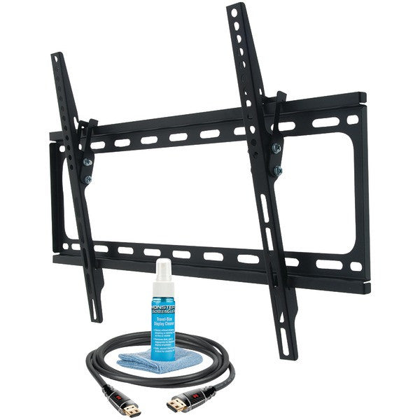 Monster Mt643 30"–65" Large Tilt Mount With Hdmi Cable & Screen Cleaner