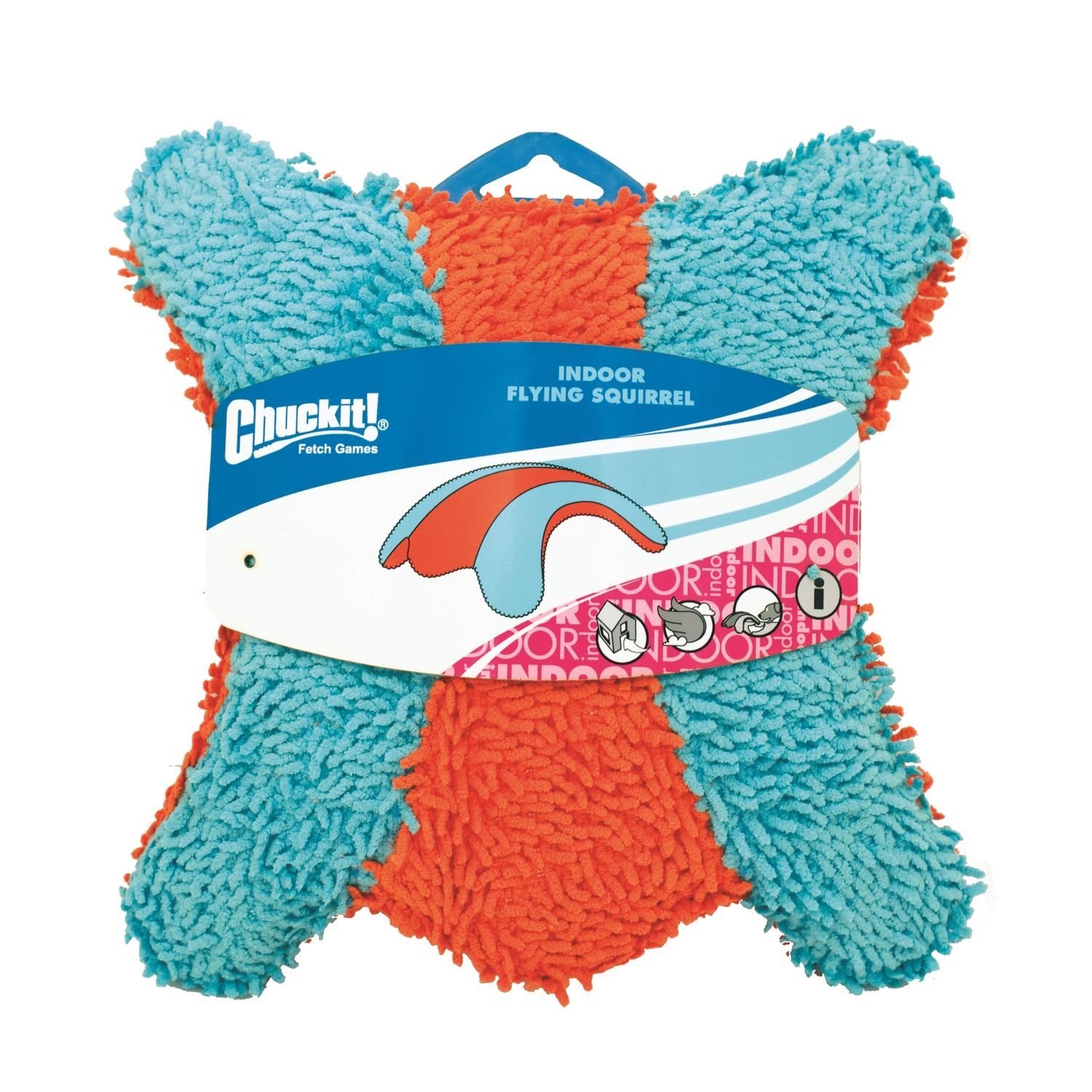Petmate Ptm215201 Chuckit Indoor Squirrel Dog Toy