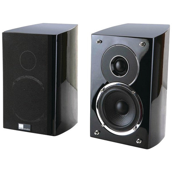 Pure Acoustics Noble-iis 4" 2-way Noble Ii Gloss Black Bookshelf Speakers