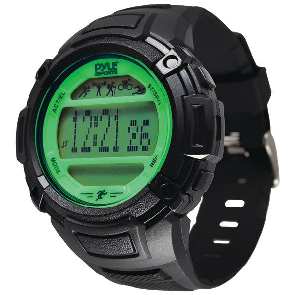 Pyle Sports Past44gn Multifunction Activity Watch (green)