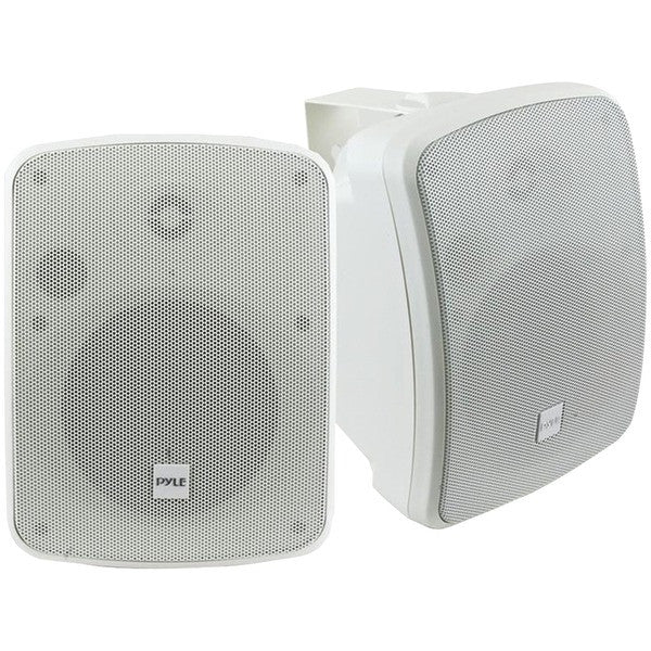 Pyle Home Pdwr54btw 5.25" Indoor/outdoor 600-watt Bluetooth Speaker System (white)
