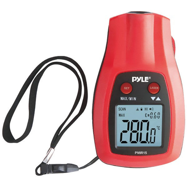 Pyle Pmir15 Mini Ir Thermometer With Laser Pointer