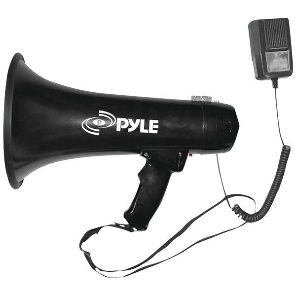 Pyle Pmp43in 40-watt Professional Megaphone/bullhorn With Siren & Auxiliary Jack