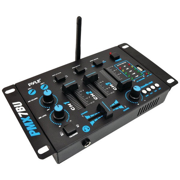 Pyle Pro Pmx7bu 3-channel Bluetooth Dj Mixer