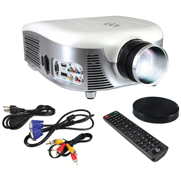 Pyle Home Prjd907 Widescreen 1080p 2,000-lumen Digital Multimedia Led Projector