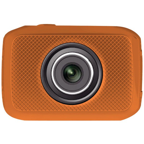 Pyle Sports Pschd30or 5.0 Megapixel 720p Sport Action Camera With 2" Touchscreen (orange)