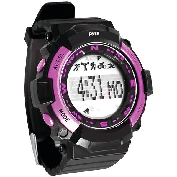 Pyle Sport Psptr19pn Multifunction Sports Watch (pink)