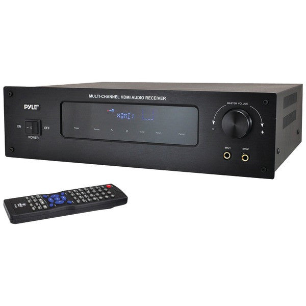 Pyle Pt592a Bluetooth 5.1-channel Hdmi Digital Stereo Receiver/amp