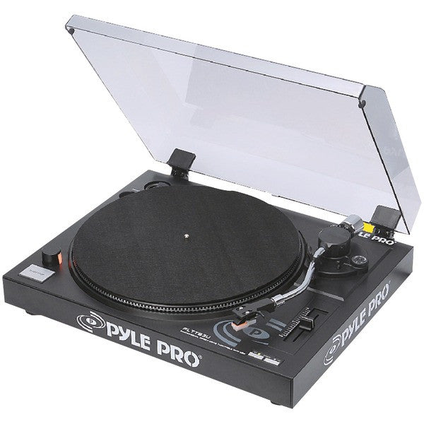 Pyle Plttb3u Belt-drive Usb Turntable With Digital Recording Software