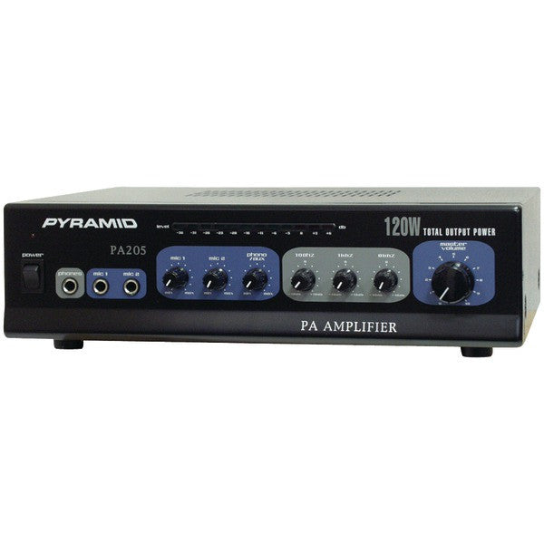 Pyramid Car Audio Pa205 Amp With Microphone Input (120 Watt)