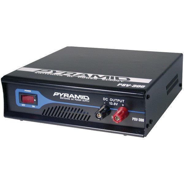 Pyramid Car Audio Psv300 30-amp Heavy-duty Switching Power Supply With Cooling Fan